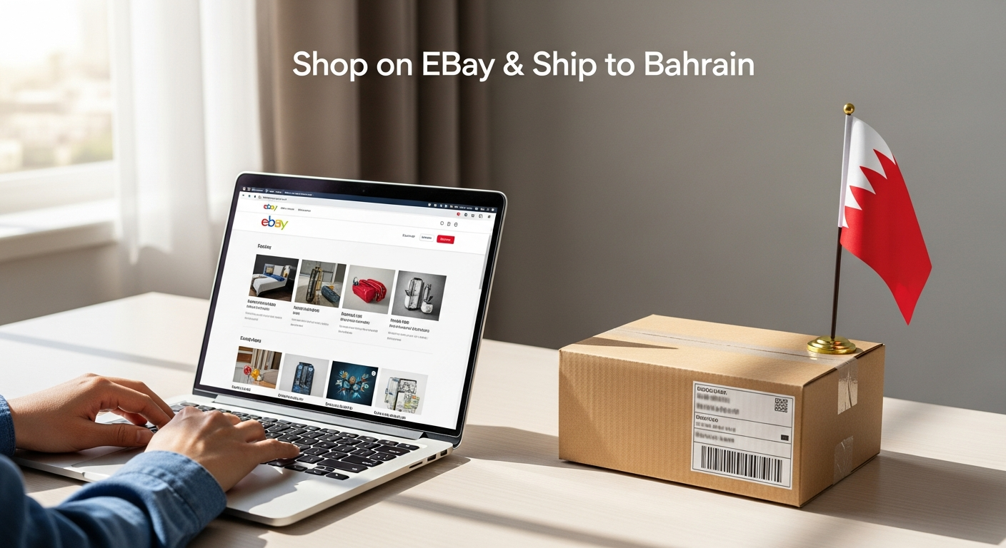 Buy from eBay and ship to Bahrain