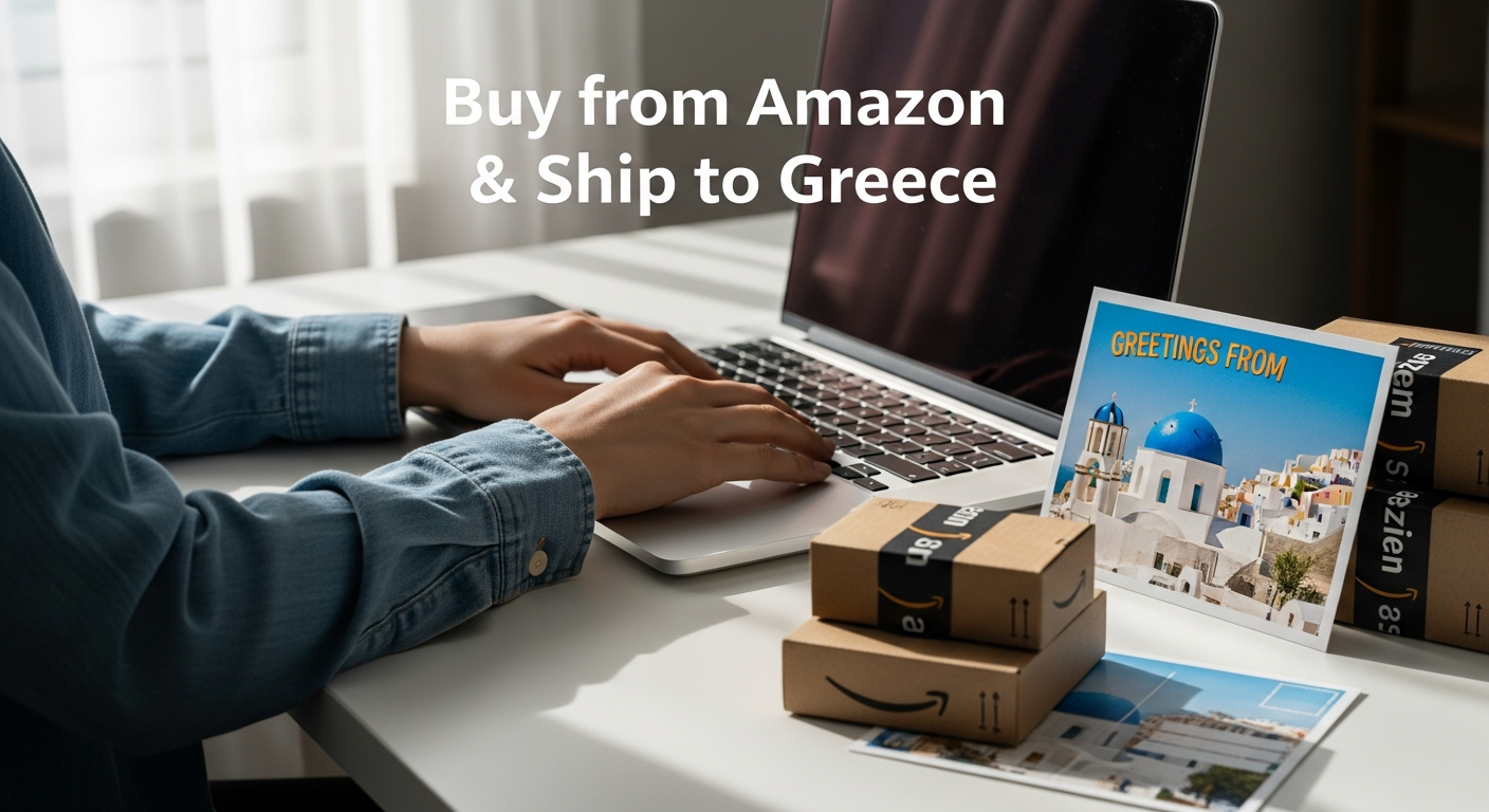 Buy from Amazon and ship to Greece