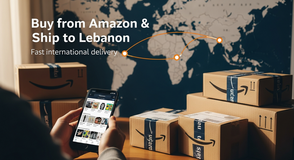 Buy from Amazon and ship to Lebanon
