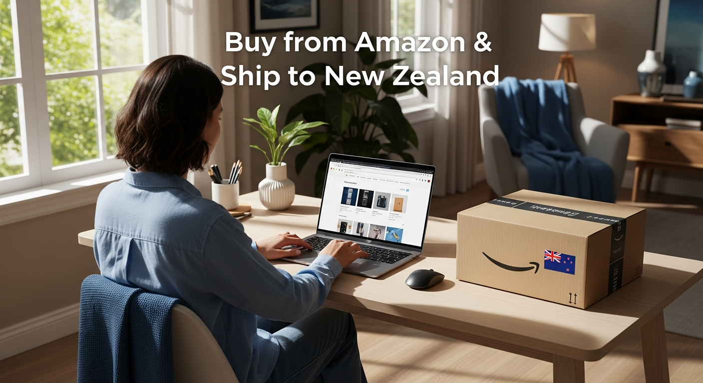 Buy from Amazon and ship to New Zealand