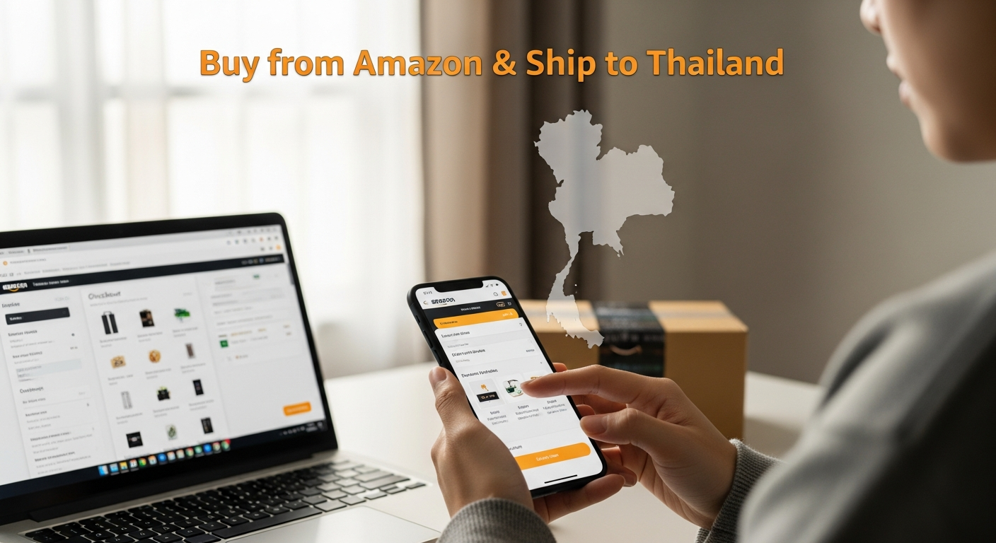 Buy from Amazon and ship to Thailand