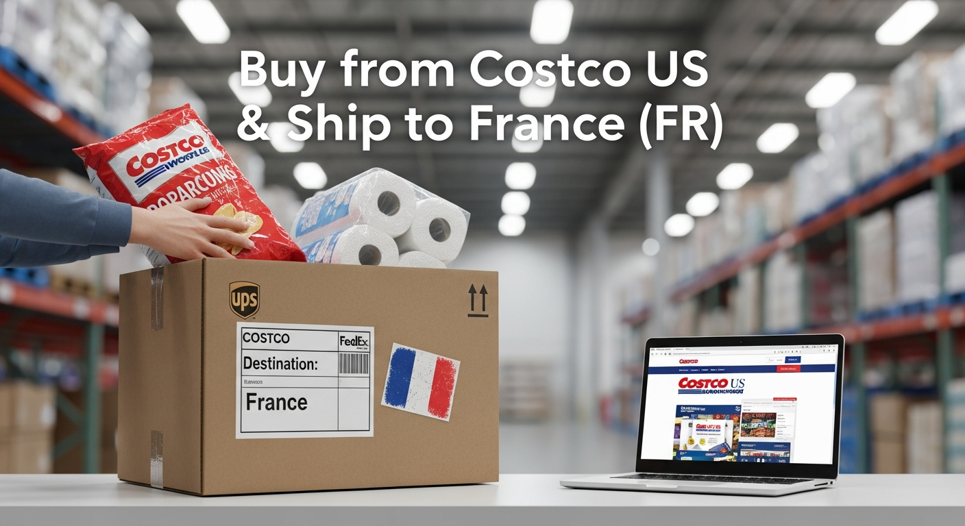 Buy from Costco US and ship to France