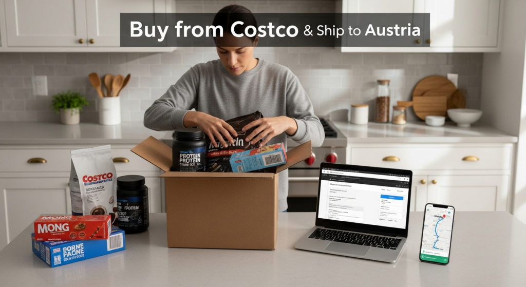 Buy from Costco and ship to Austria