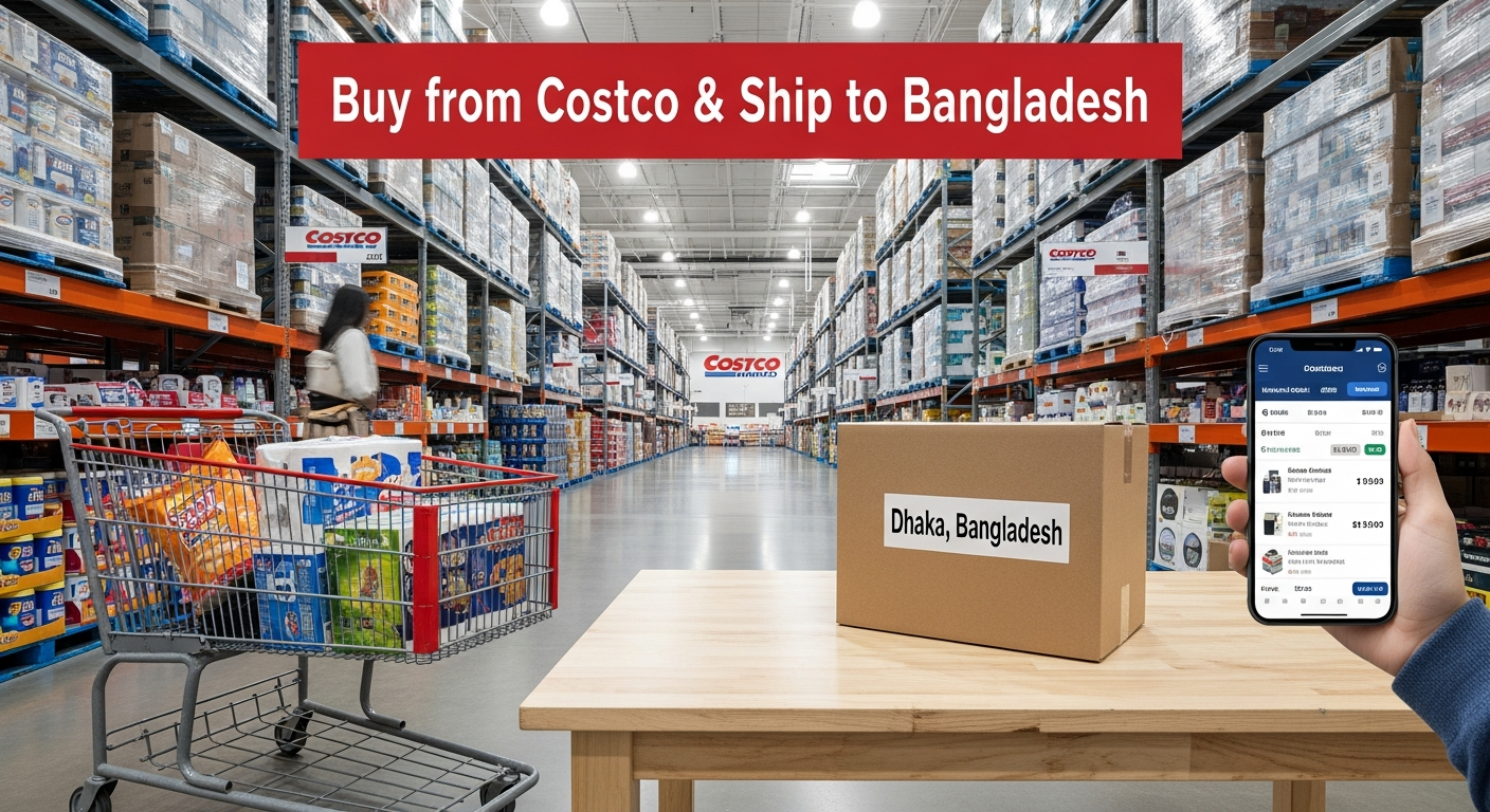 Buy from Costco and ship to Bangladesh