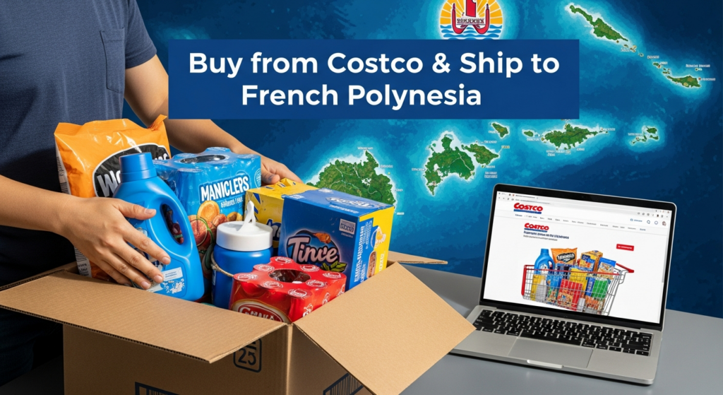 Buy from Costco and ship to French Polynesia