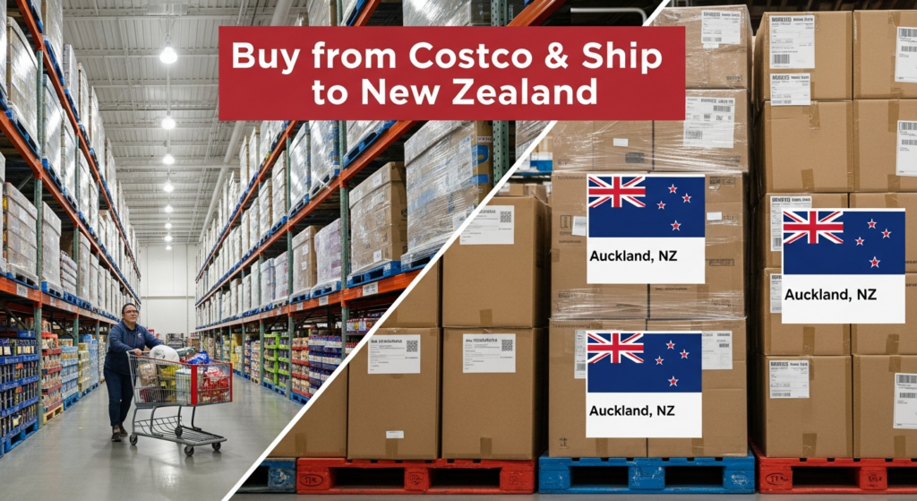 Buy from Costco and ship to New Zealand