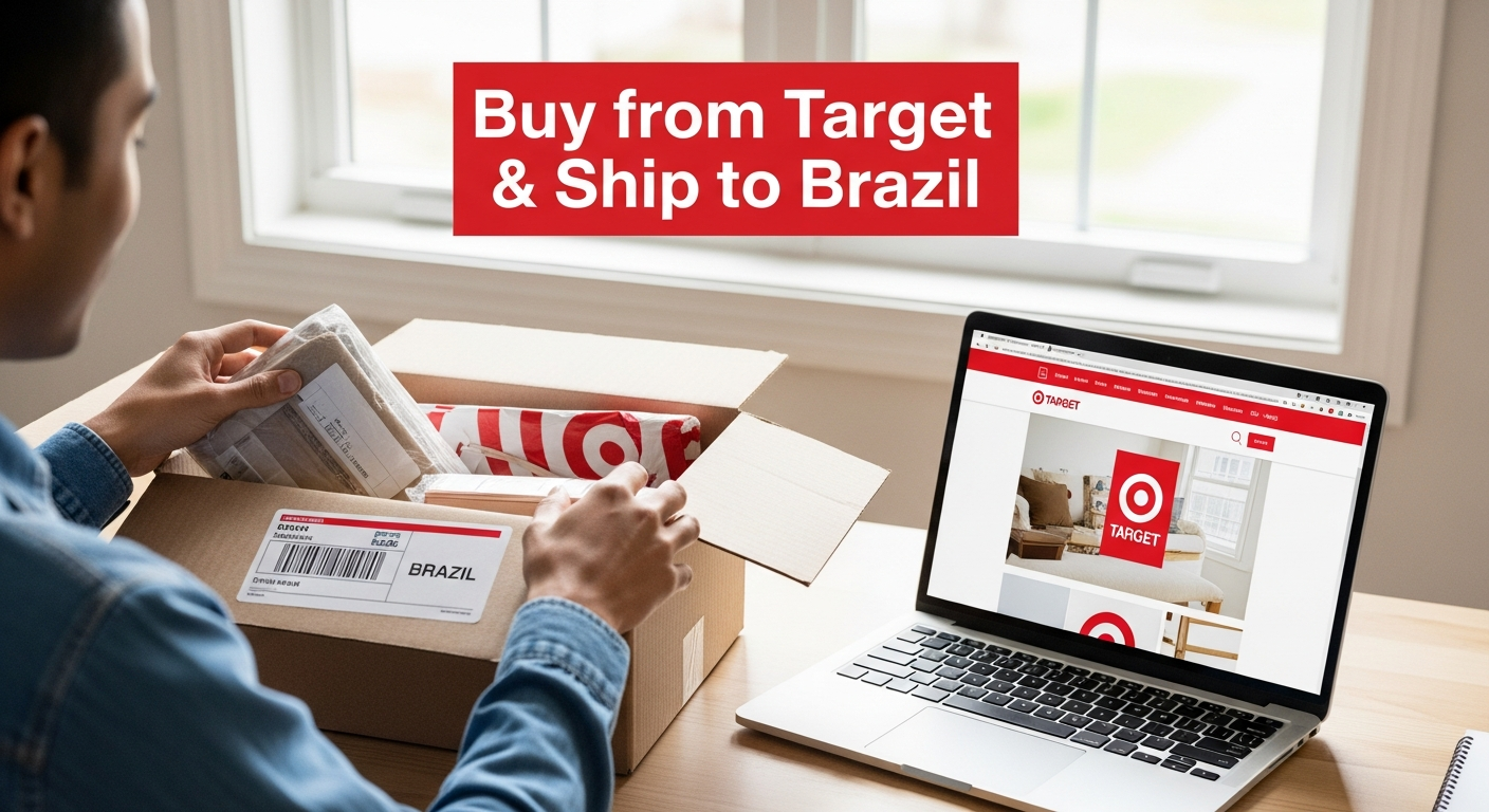 Buy from Target and ship to Brazil