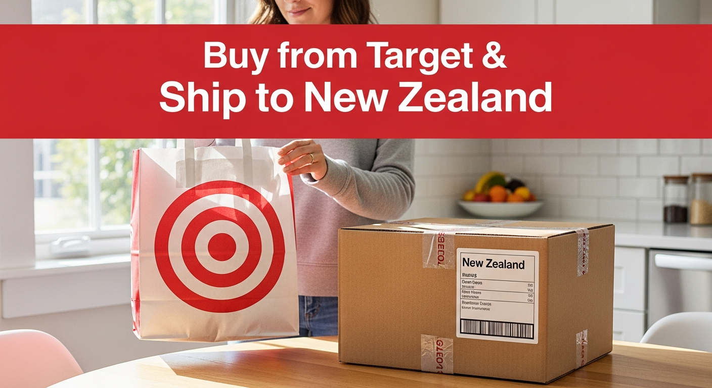 Buy from Target and Ship to New Zealand (Easy)
