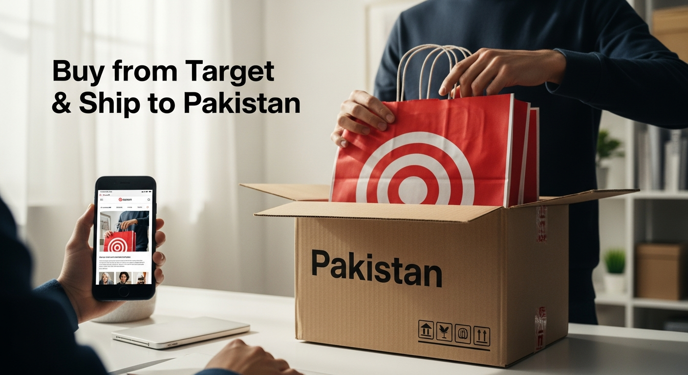 Buy from Target and ship to Pakistan