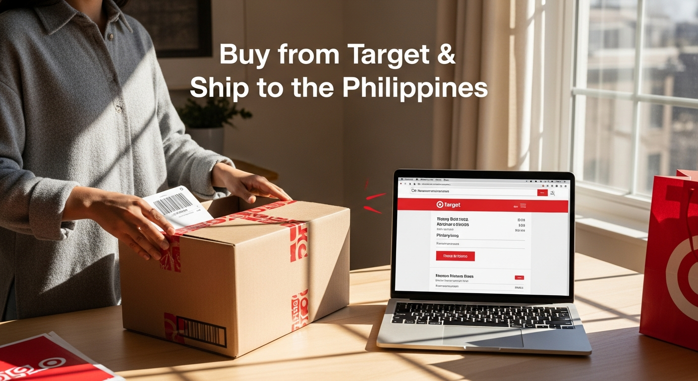 Buy from Target and ship to Philippines