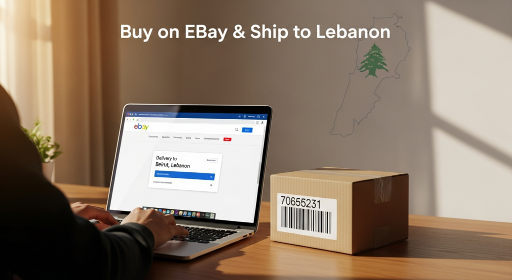 Buy from eBay and ship to Lebanon