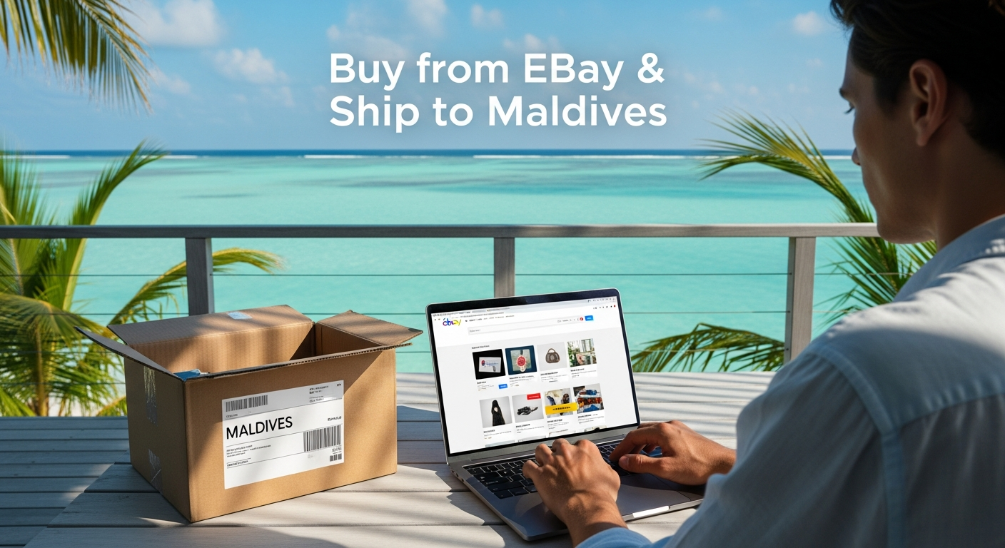 Buy from eBay and ship to Maldives