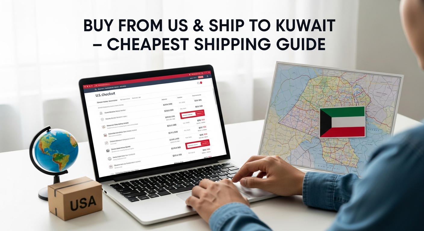 Buy from US & Ship to Kuwait – Cheapest Shipping Guide