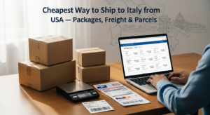 cheapest way to ship to italy from usa