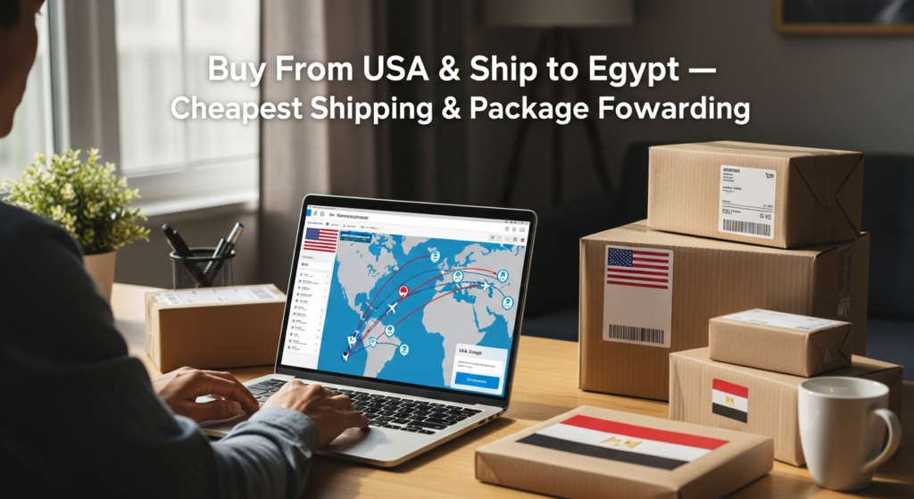 Buy From USA and Ship to Egypt