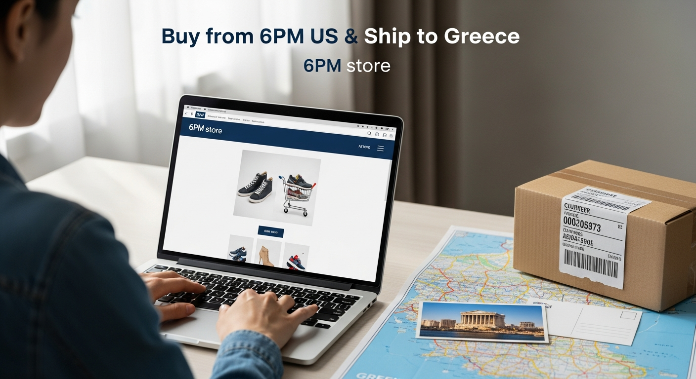 Buy from 6PM US and ship to Greece