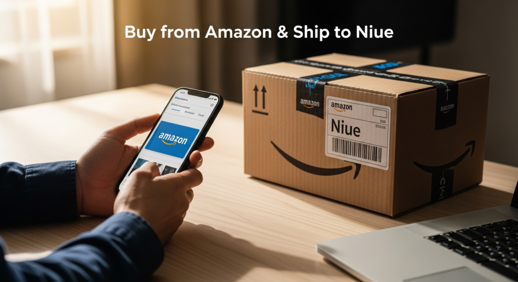 Buy from Amazon and ship to Niue