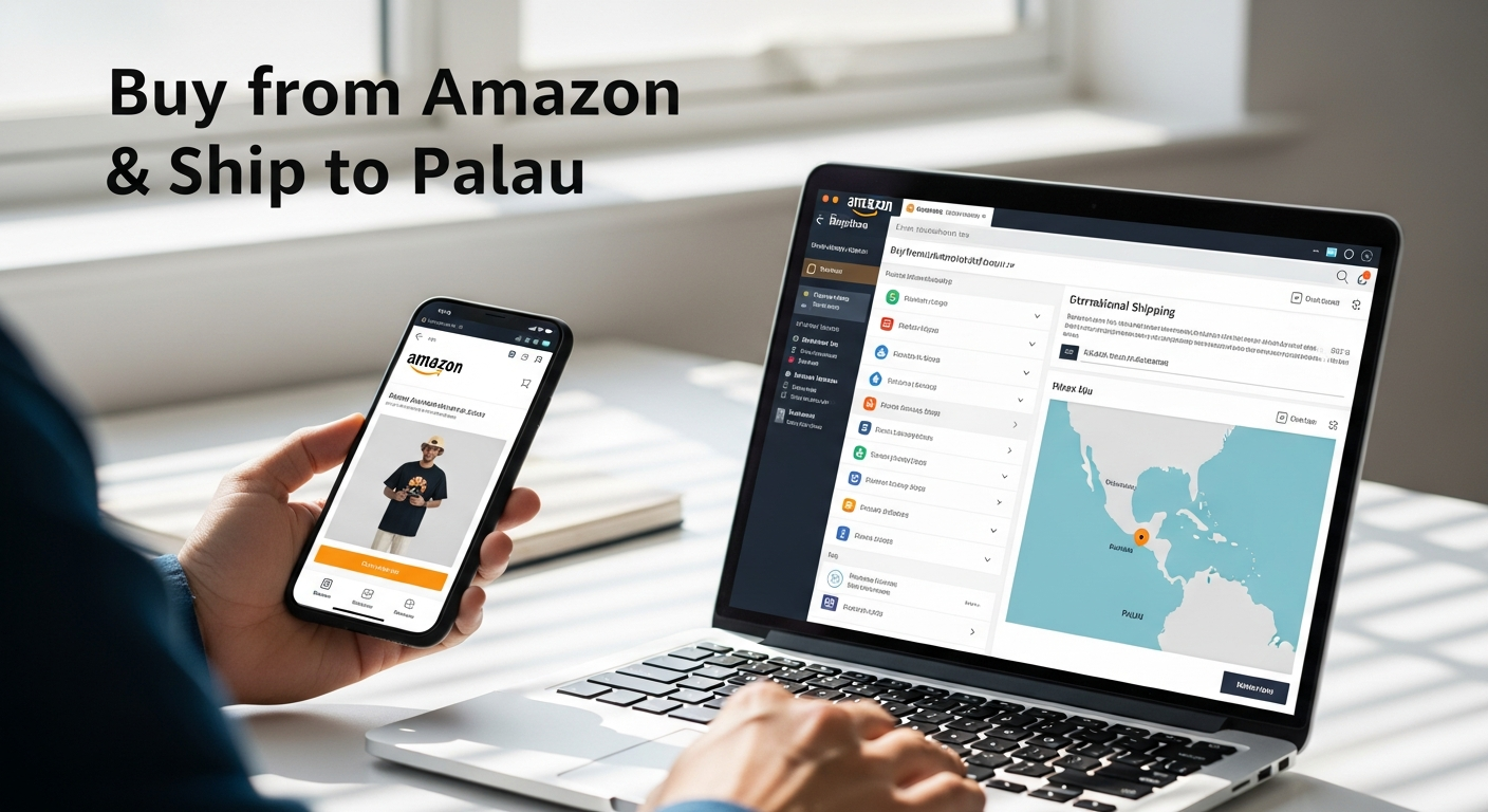 Buy from Amazon and ship to Palau
