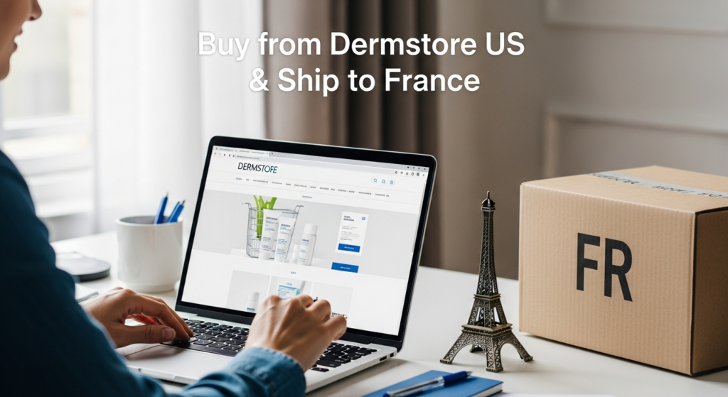 Buy from Dermstore US and ship to France