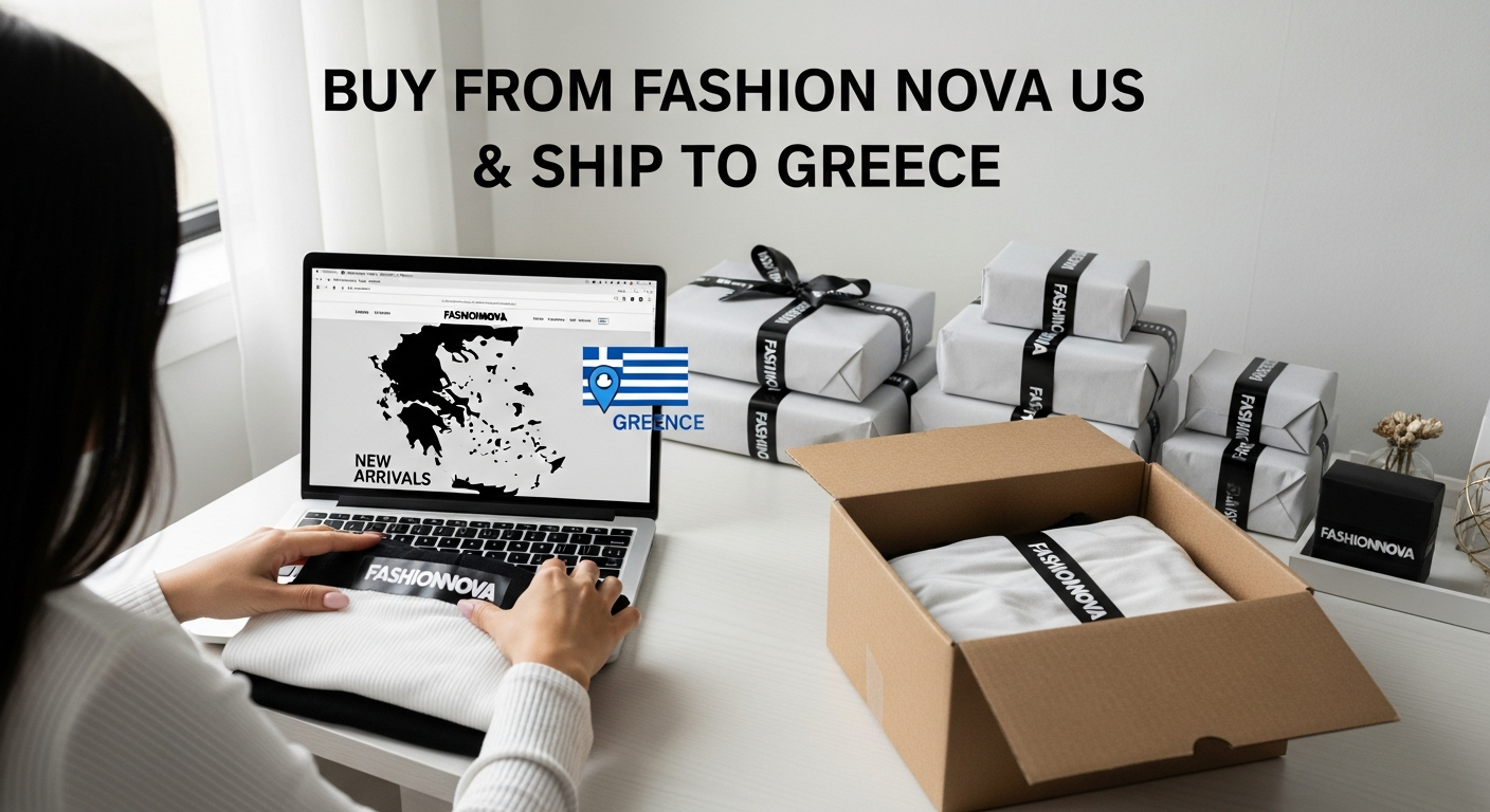 Buy from Fashion Nova US and ship to Greece