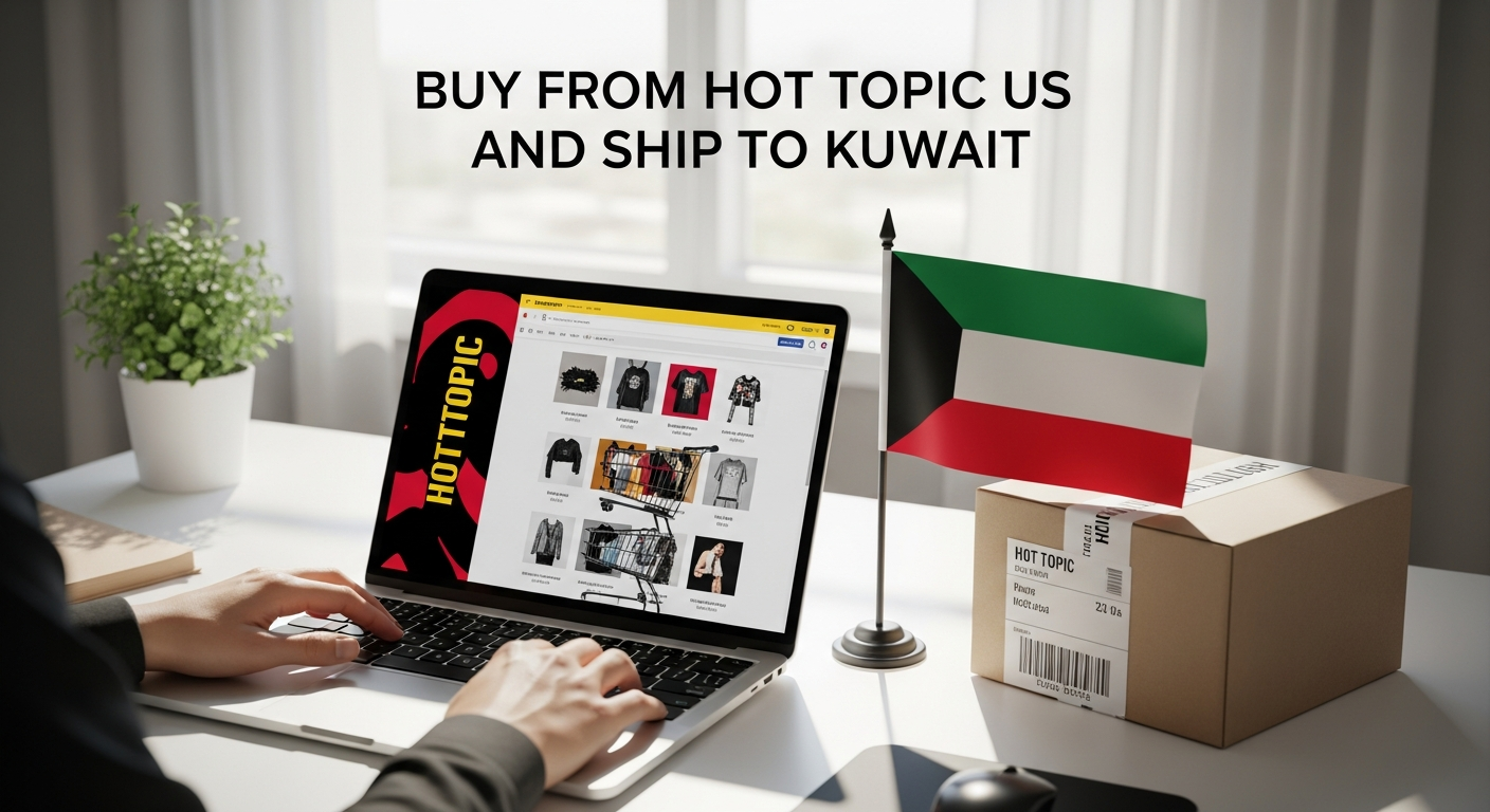 Buy from Hot Topic US and ship to Kuwait