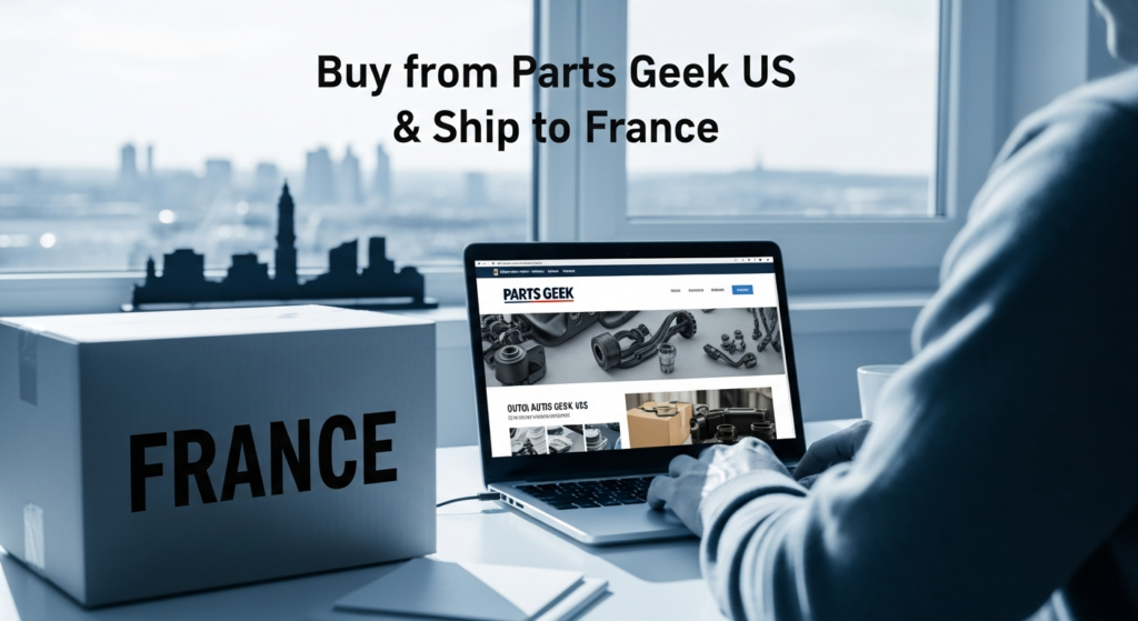 Buy from Parts Geek US and ship to France