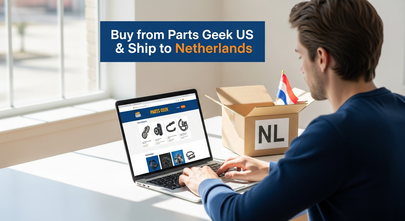 Buy from Parts Geek US and ship to Netherlands