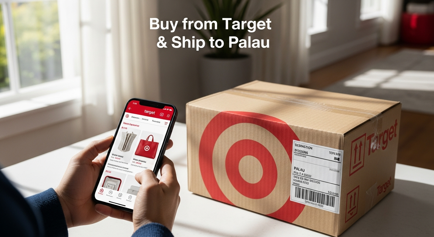 Buy from Target and ship to Palau