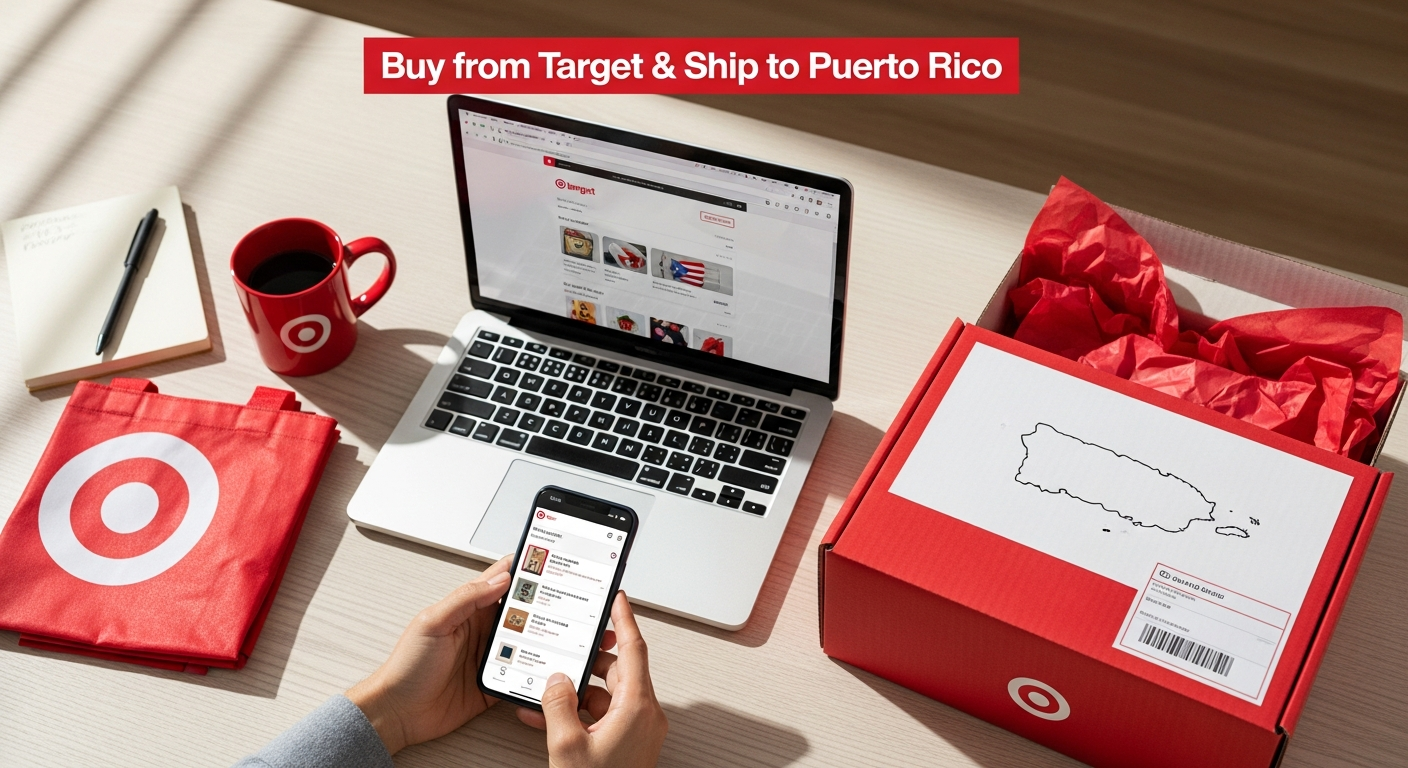 Buy from Target and ship to Puerto Rico
