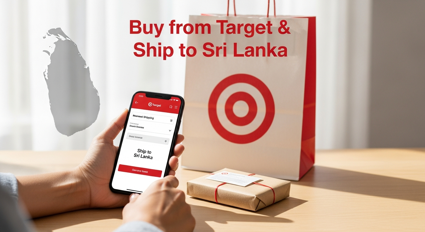 Buy from Target and ship to Sri Lanka