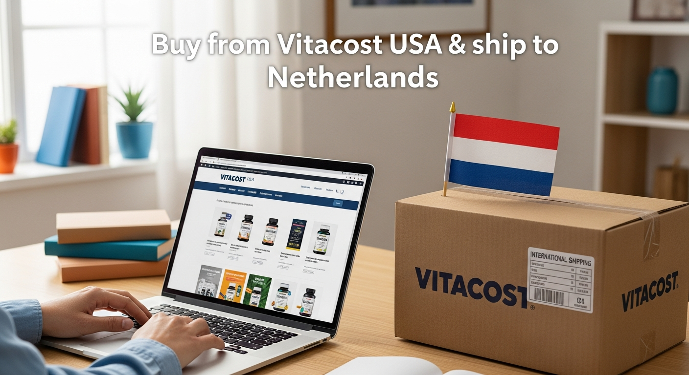 Buy from Vitacost USA and ship to Netherlands