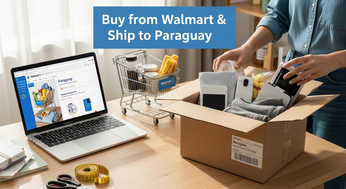 Buy from Walmart and ship to Paraguay