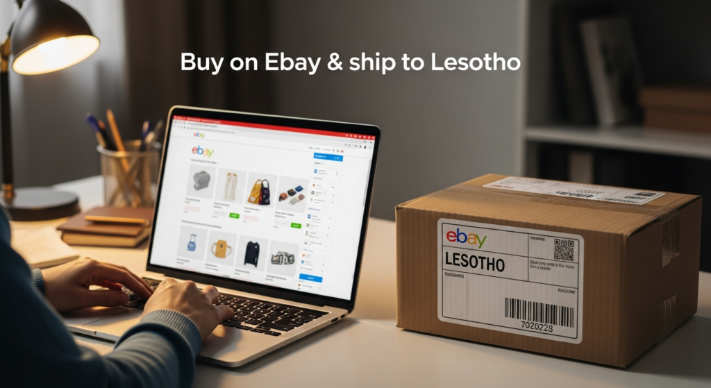 Buy from eBay and ship to Lesotho
