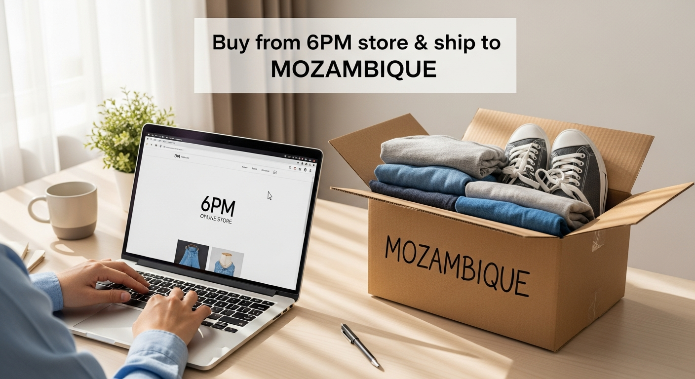 Buy from 6PM store and ship to MOZAMBIQUE