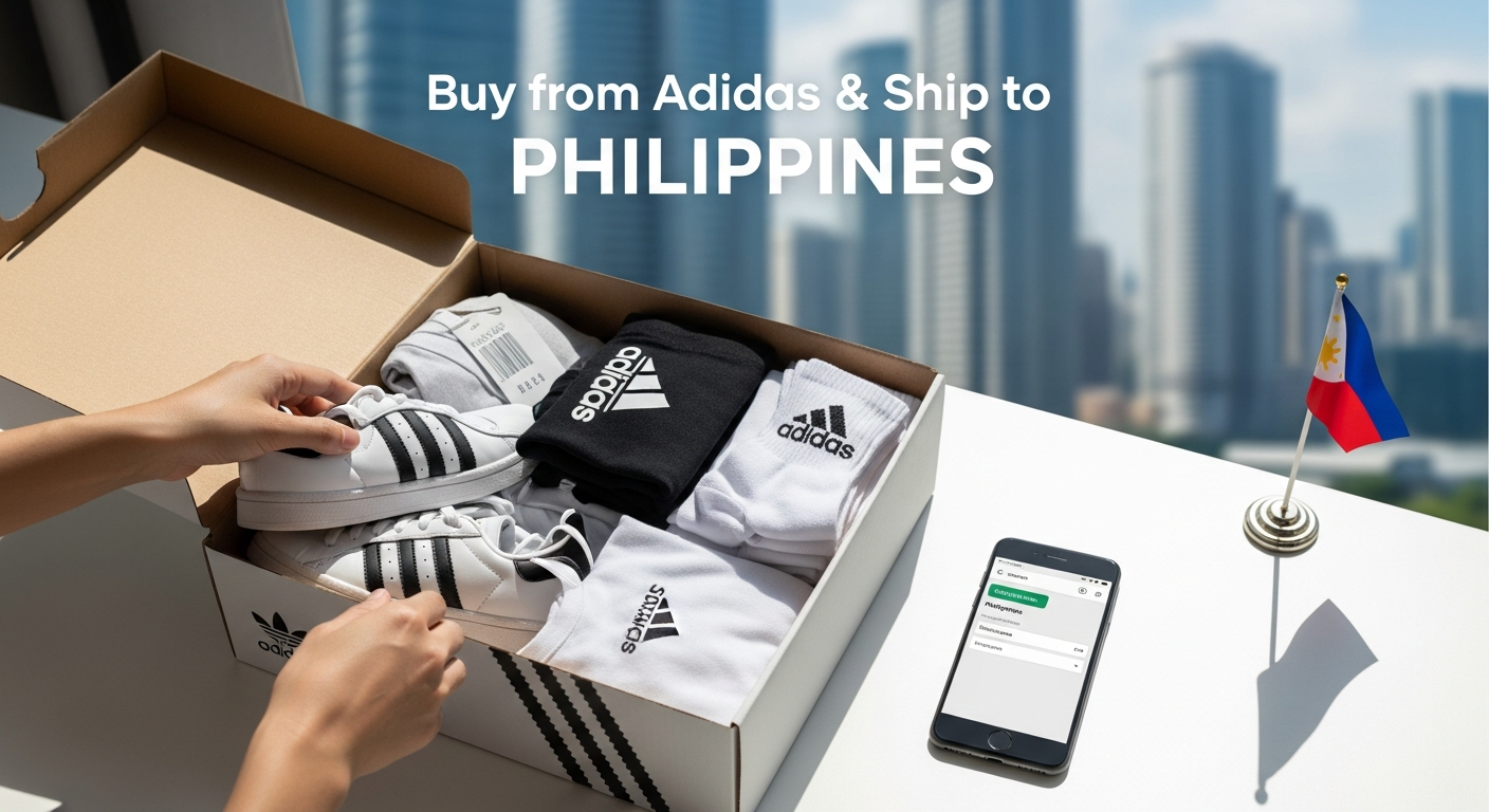 Buy from Adidas and ship to PHILIPPINES