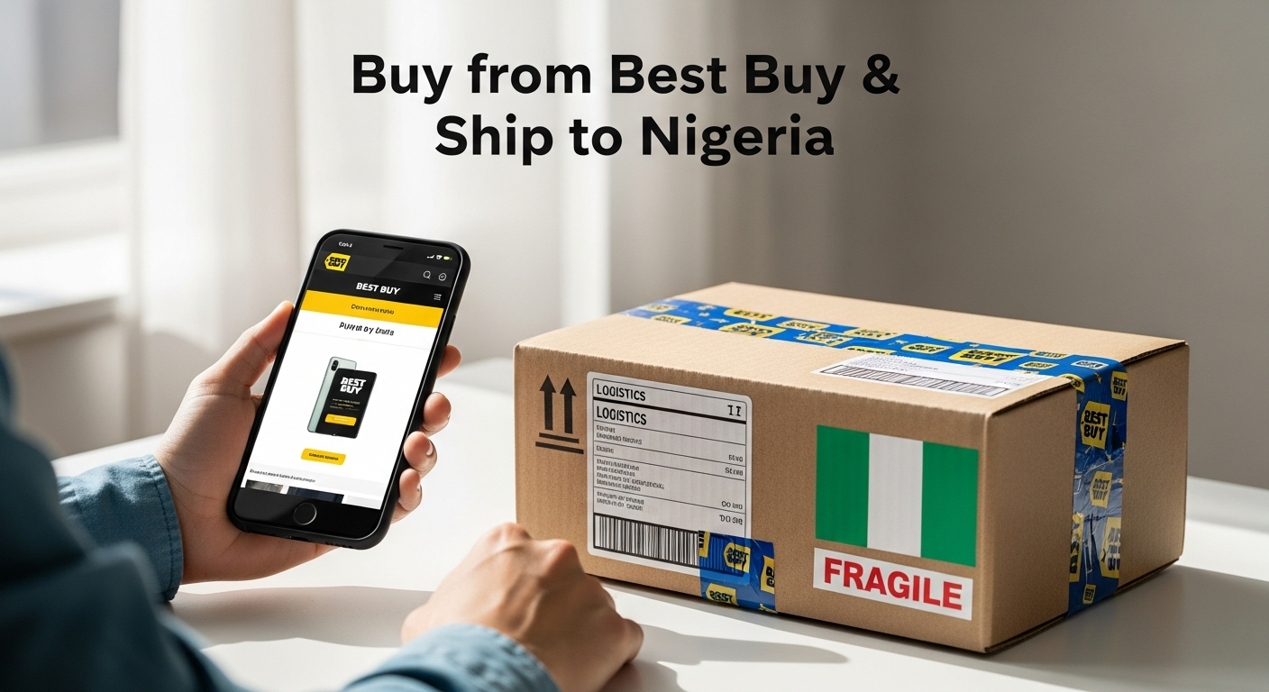 Buy from Best Buy and ship to NIGERIA
