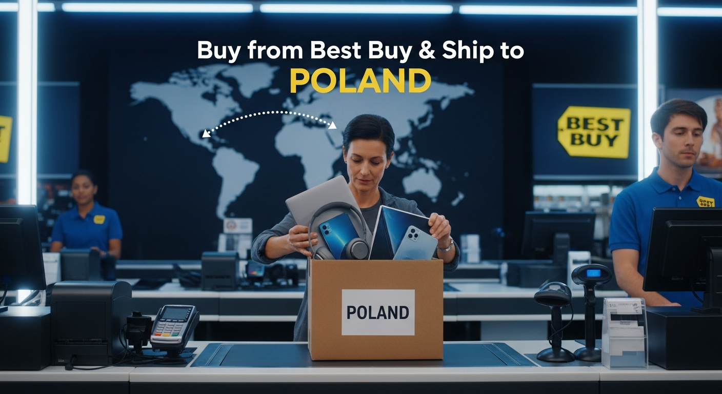 Buy from Best Buy and ship to POLAND
