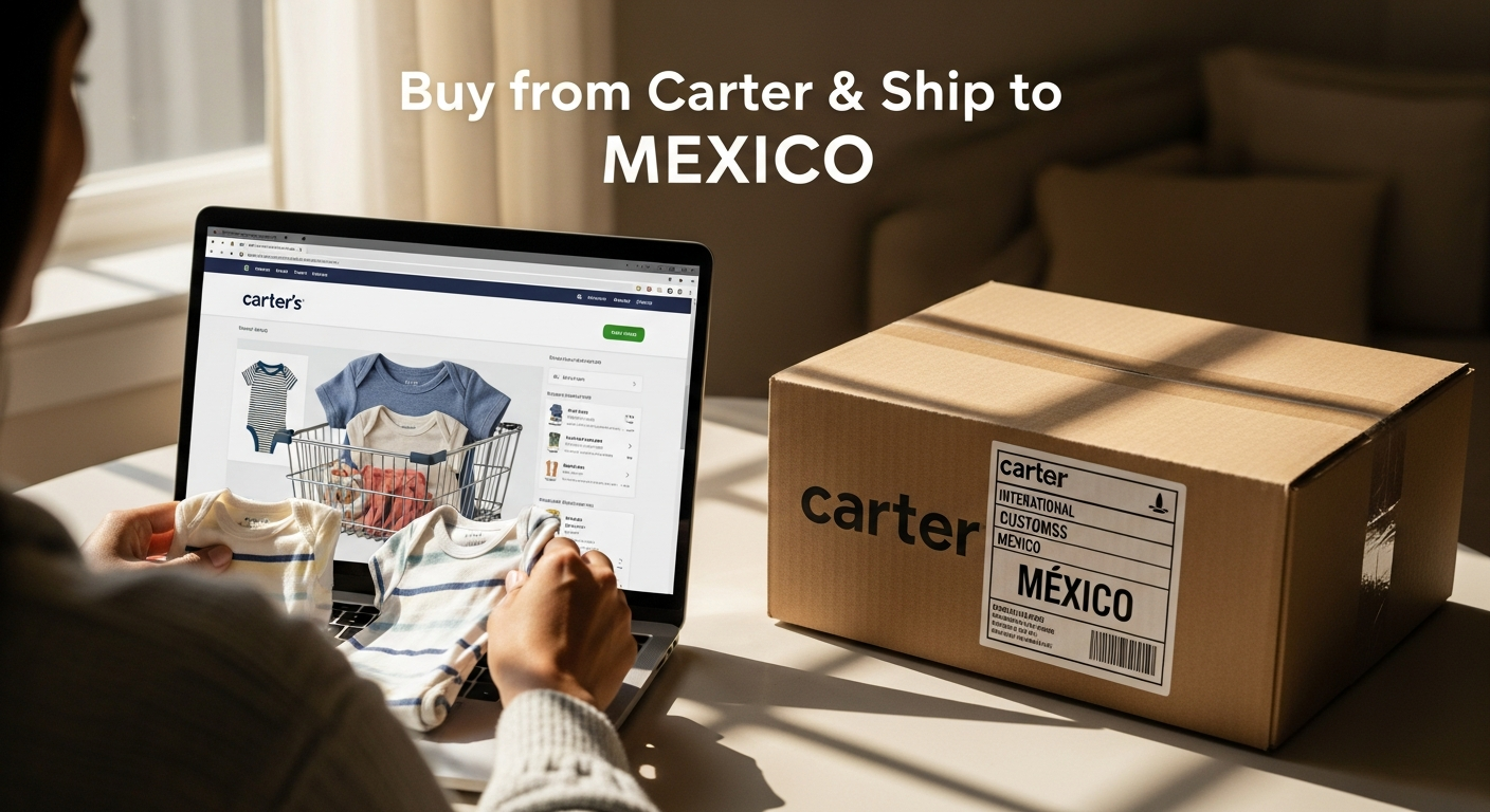 Buy from Carter and ship to MEXICO