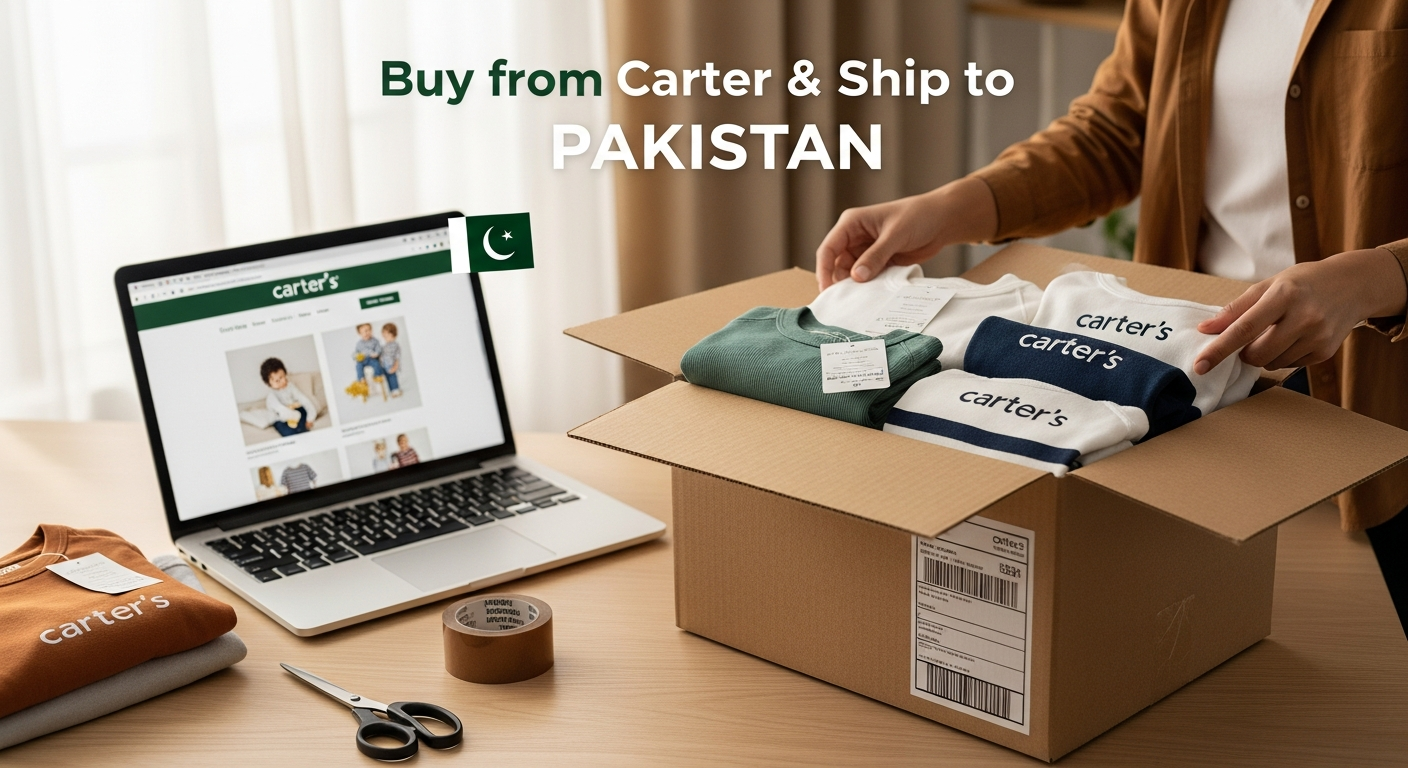 Buy from Carter and ship to PAKISTAN