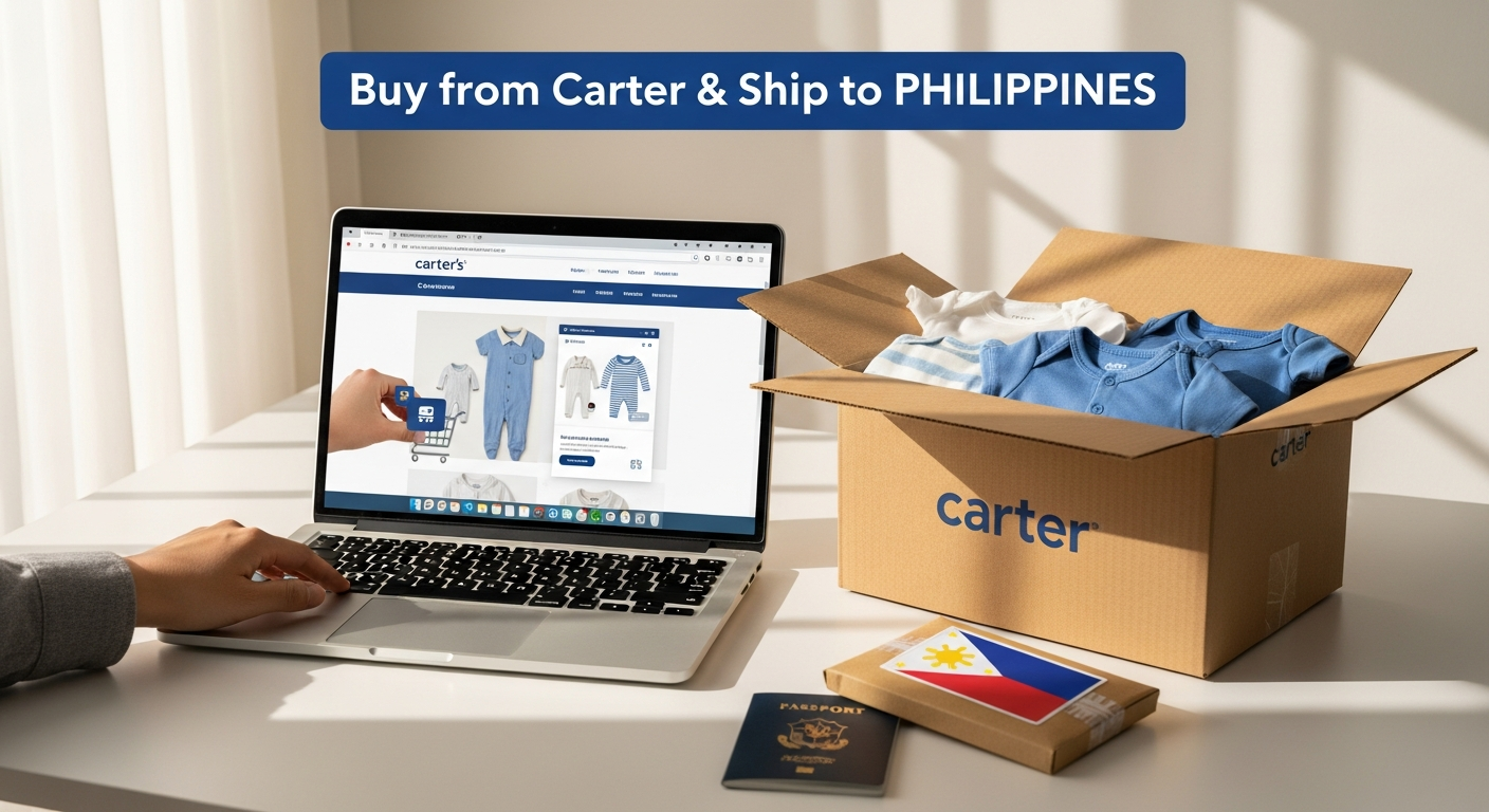 Buy from Carter and ship to PHILIPPINES
