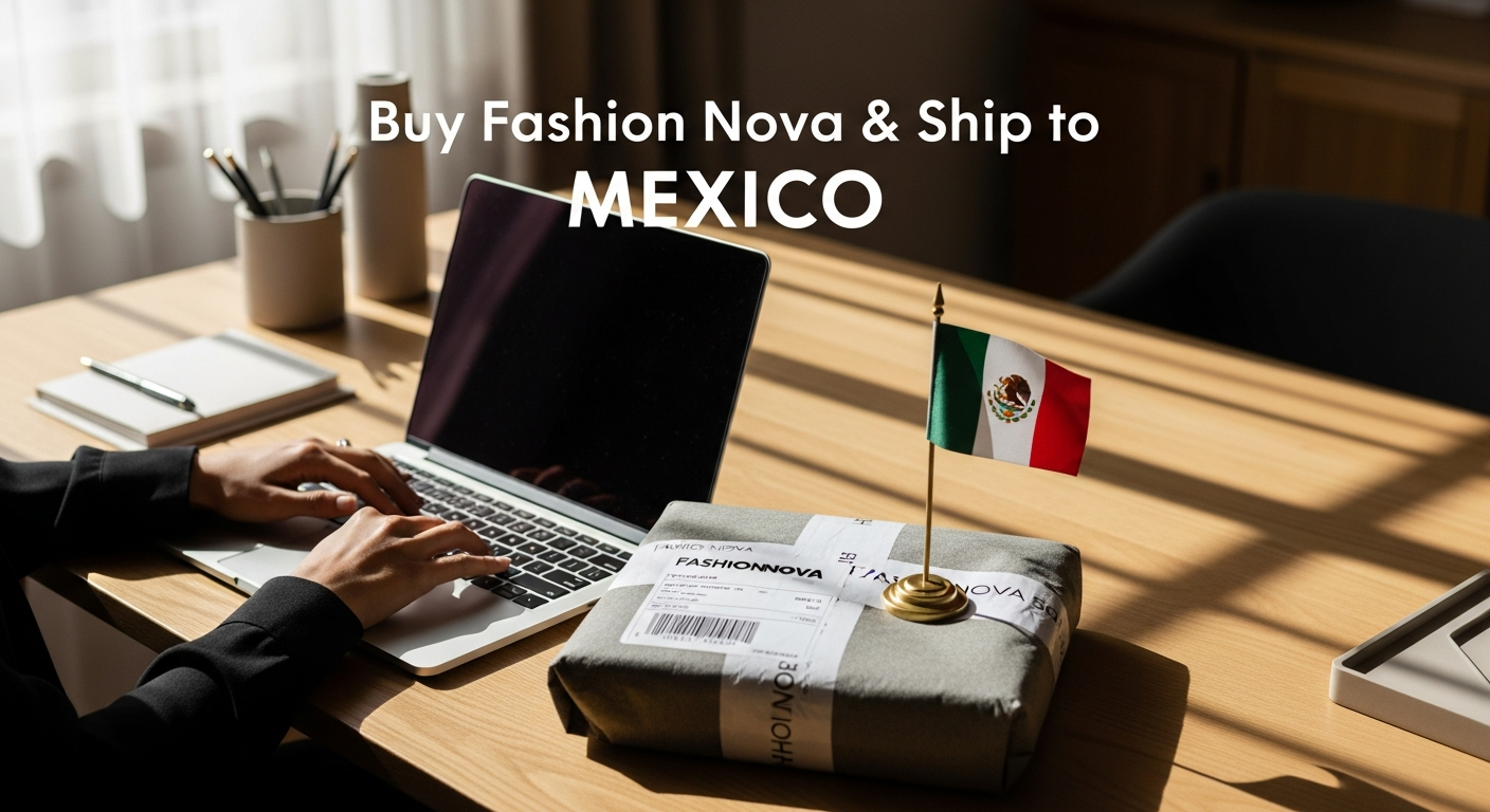 Buy from Fashion Nova and ship to MEXICO