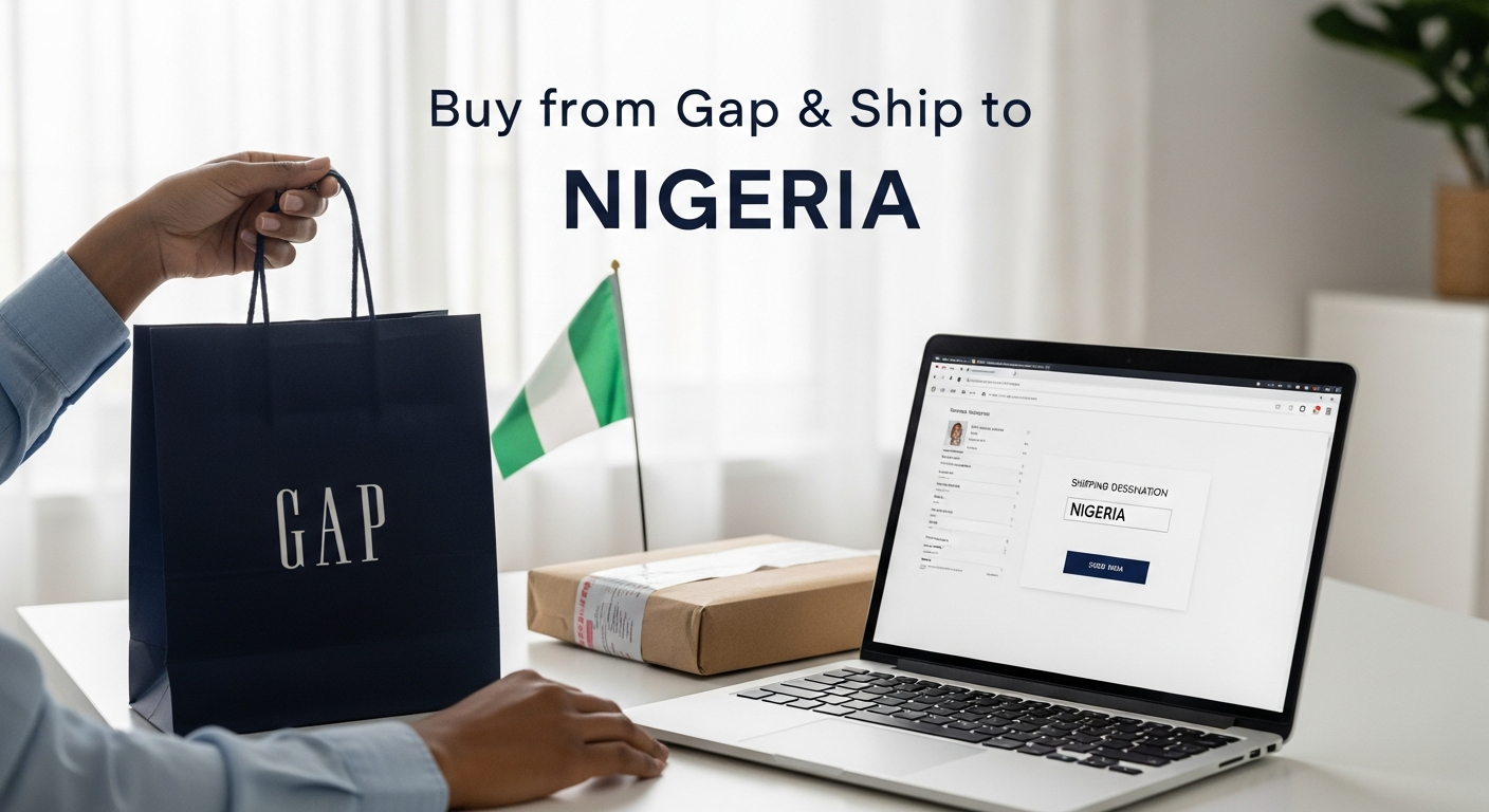 Buy from Gap and ship to NIGERIA