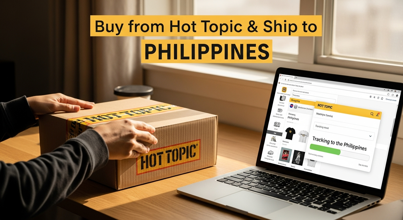 Buy from Hot Topic and ship to PHILIPPINES