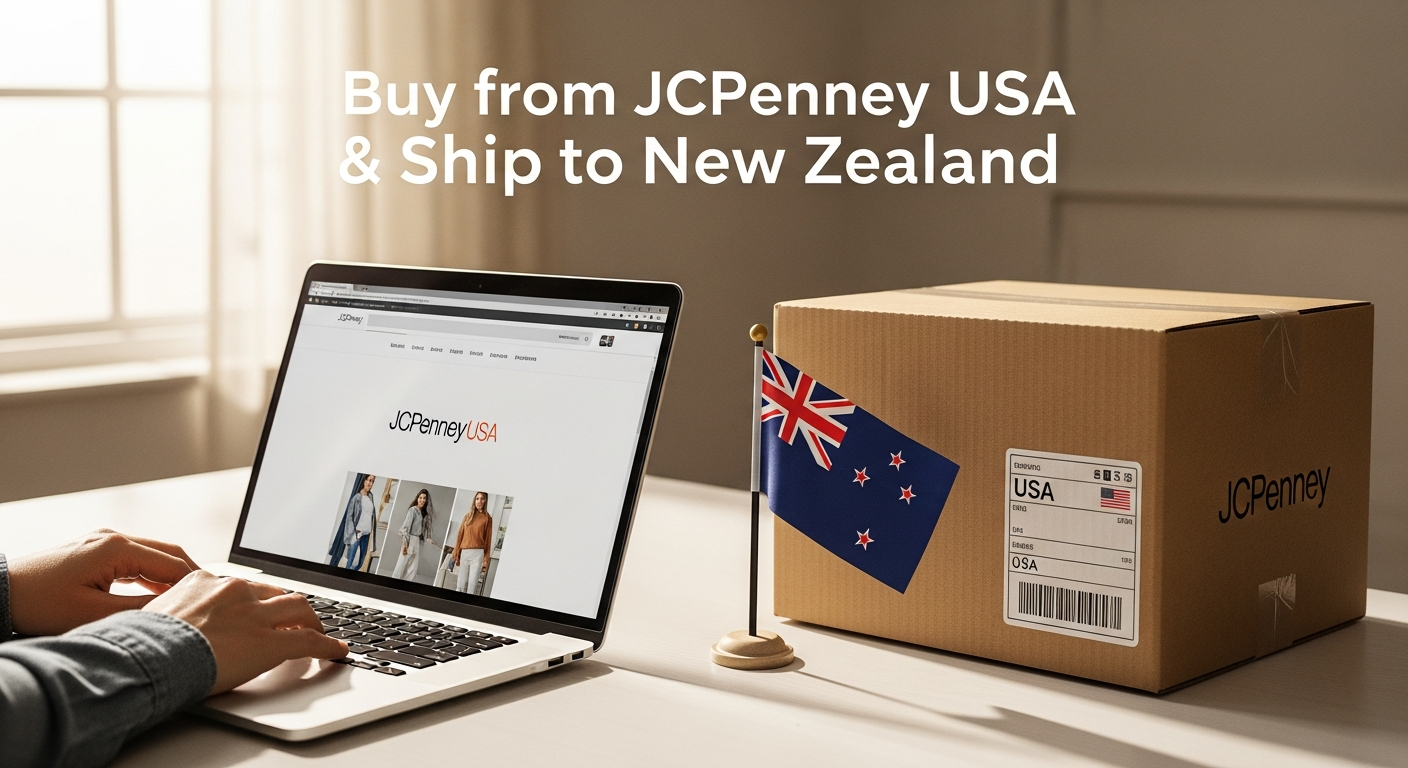 Buy from JCPenney USA and ship to NEW ZEALAND