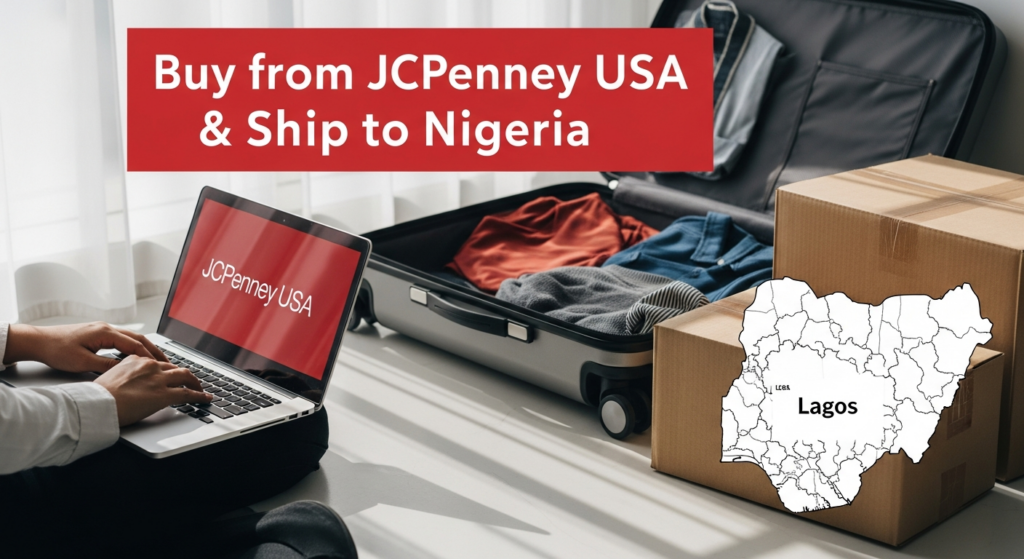 Buy from JCPenney USA and ship to NIGERIA