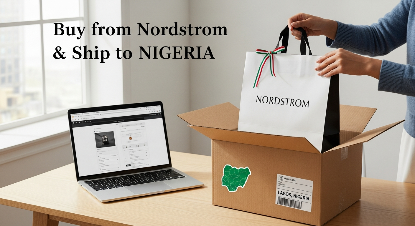 Buy from Nordstrom and ship to NIGERIA