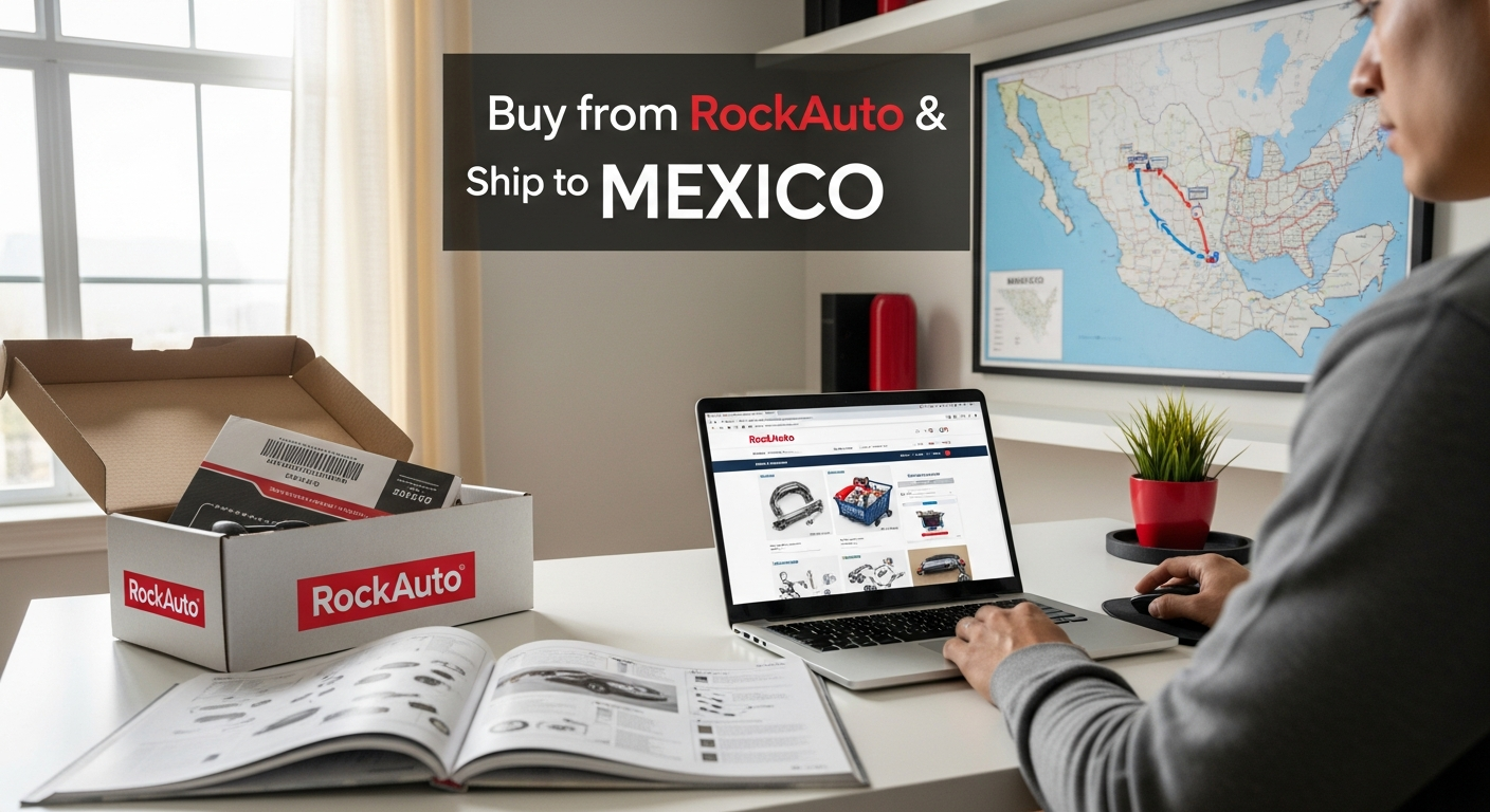Buy from Rockauto and ship to MEXICO
