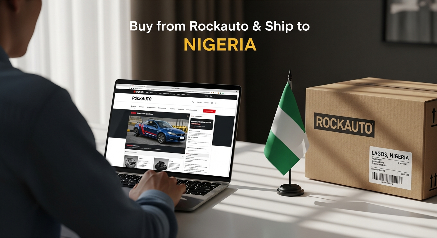 Buy from Rockauto and ship to NIGERIA