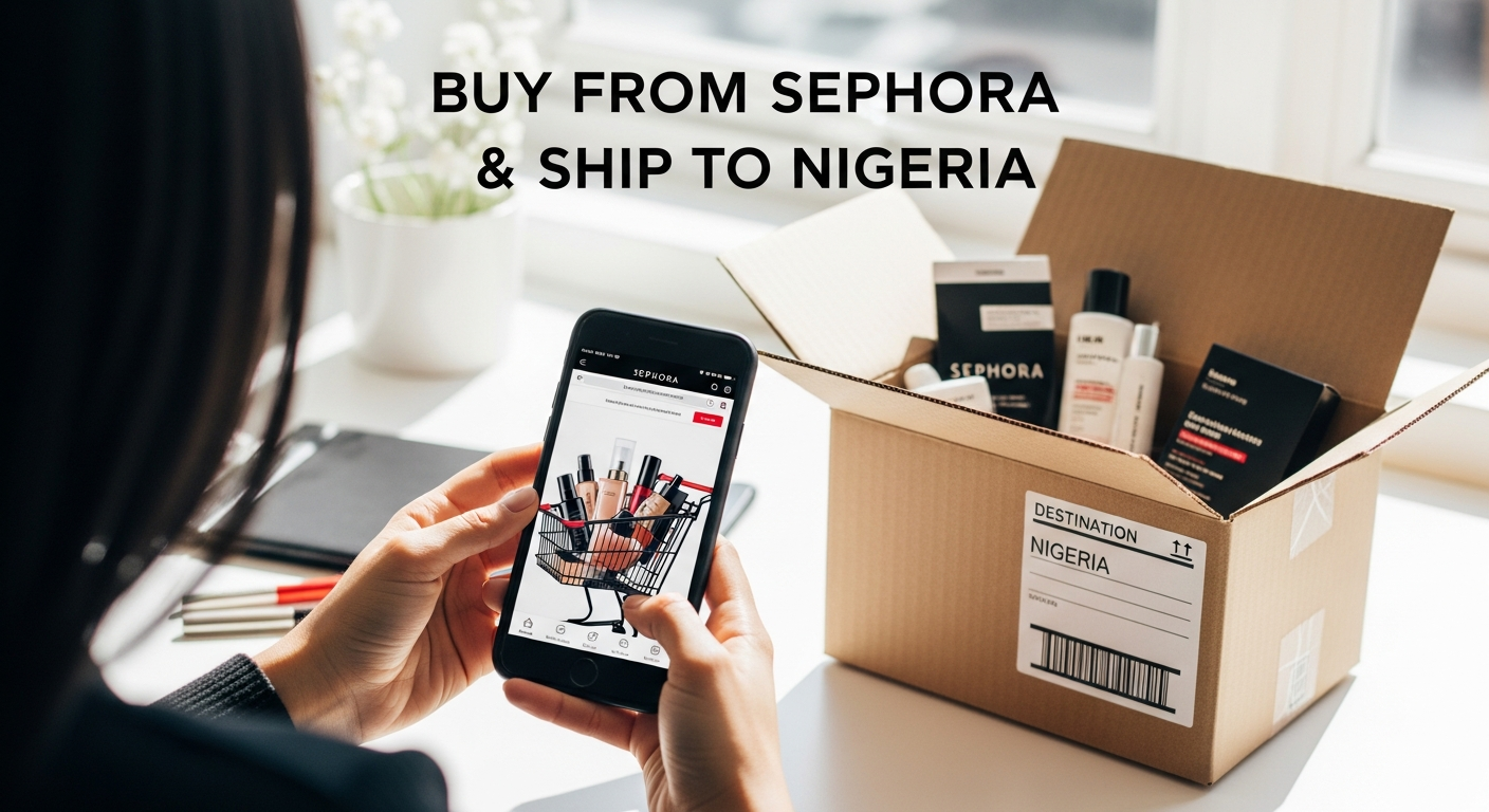 Buy from Sephora and ship to NIGERIA