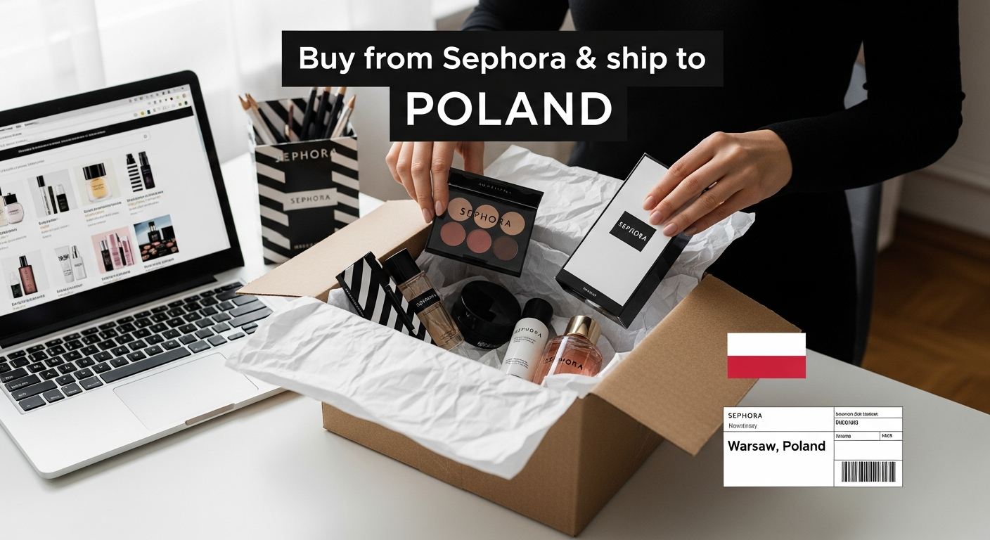 Buy from Sephora and ship to POLAND